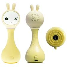 Smart Bunny Rattle Yellow