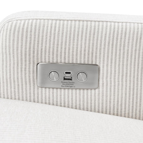 Namesake Crewe Electronic Recliner and Swivel Glider