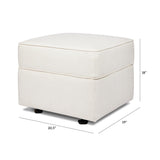 Namesake Willa-Alden Gliding Ottoman