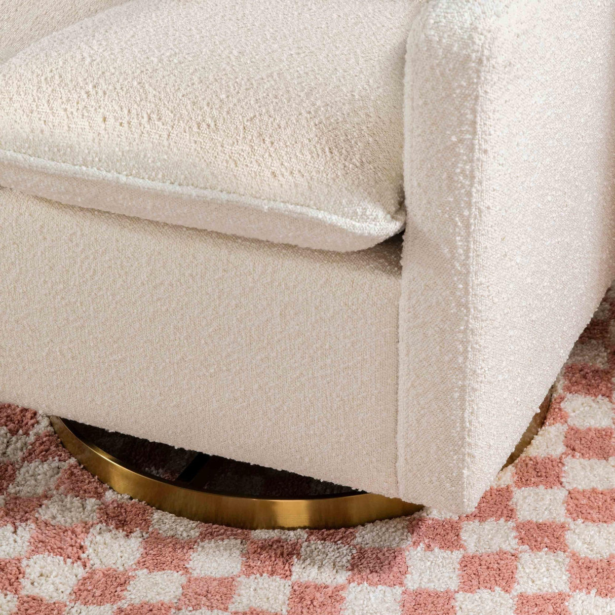 Babyletto Cali Pillowback Swivel Glider