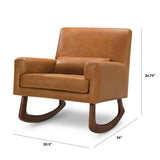 Babyletto Sleepytime Rocker in Vegan Leather