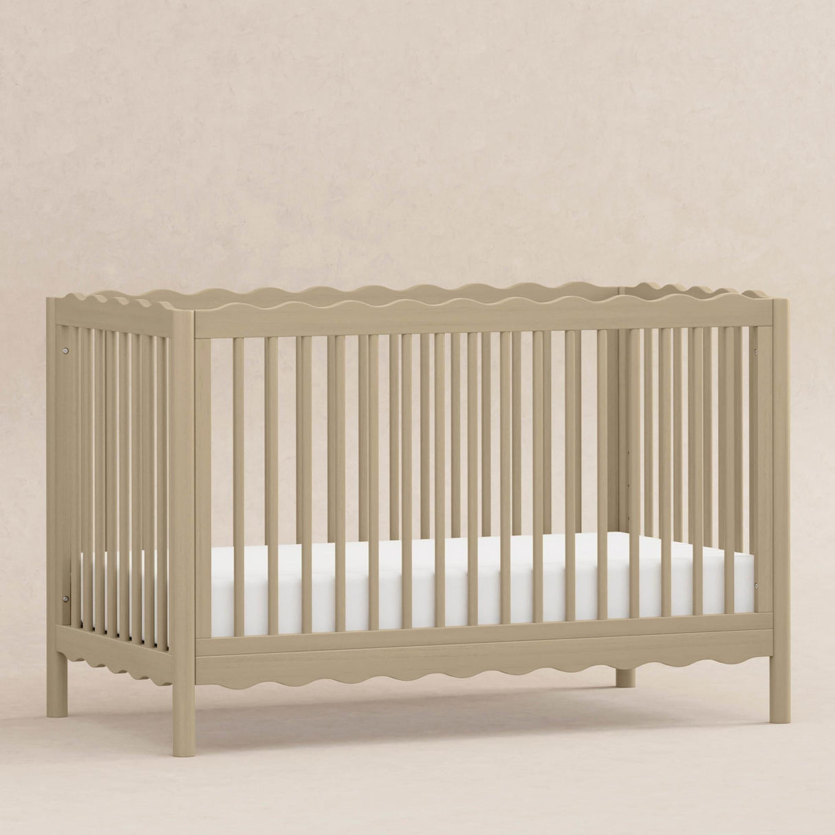 Babyletto Swell 4-in-1 Convertible Crib with Toddler Bed Conversion Kit