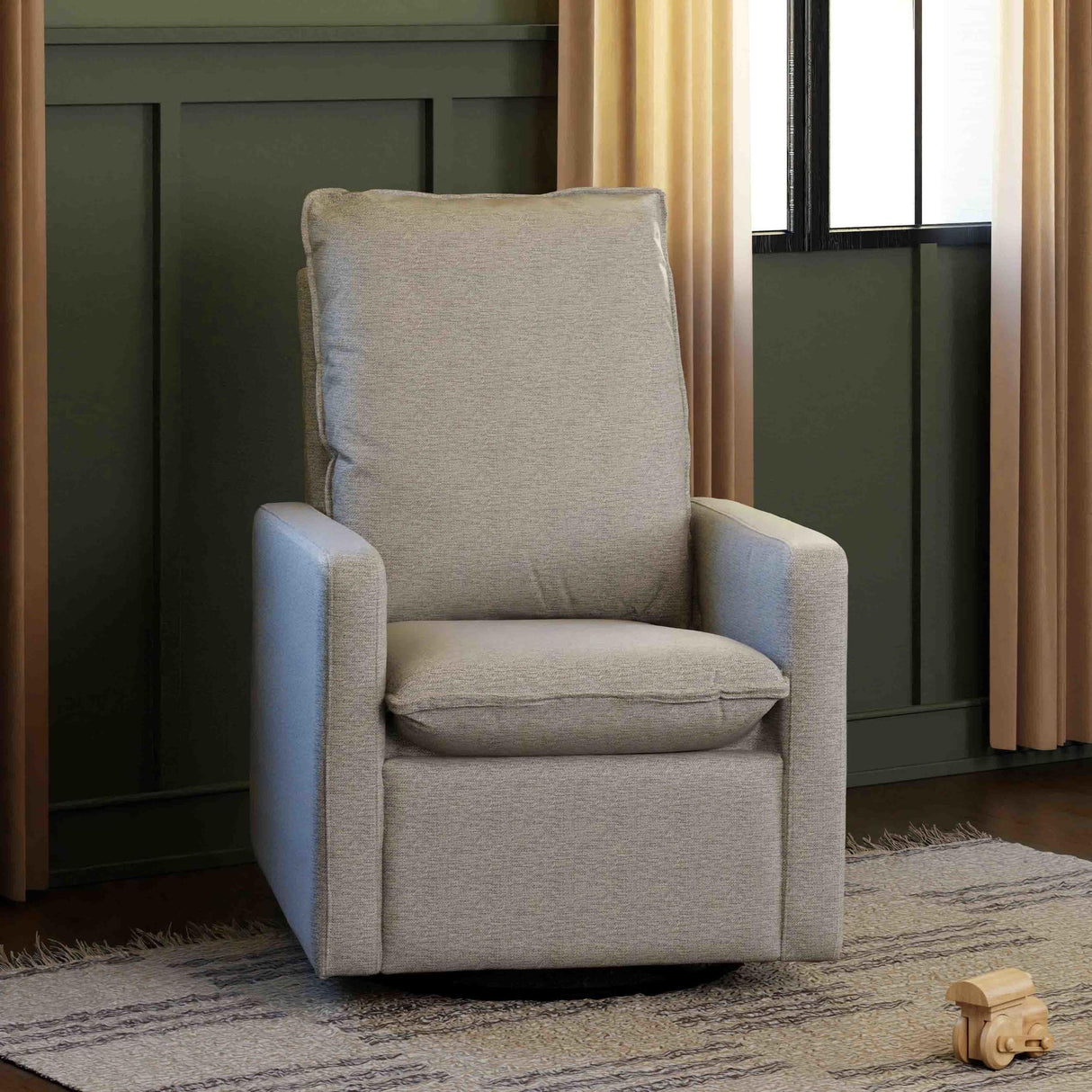 Babyletto Cali Pillowback Swivel Glider