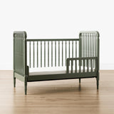 Namesake Liberty 3-in-1 Convertible Spindle Crib with Toddler Bed Conversion Kit