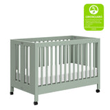 Babyletto Maki Portable Folding Crib with Toddler Bed Conversion Kit