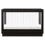 Babyletto Harlow Acrylic 3-in-1 Convertible Crib with Toddler Bed Conversion Kit
