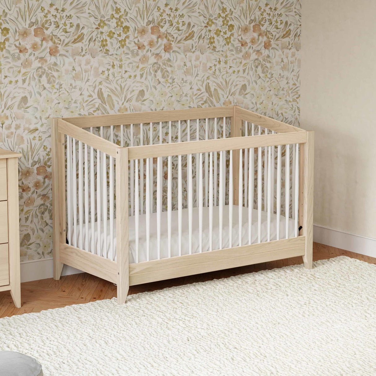 Babyletto Sprout 4-in-1 Convertible Crib with Toddler Bed Conversion Kit