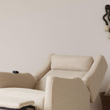 Babyletto Kiwi Deluxe Power Recliner & Swivel Glider with Heat and Massage