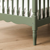 Namesake Liberty 3-in-1 Convertible Spindle Crib with Toddler Bed Conversion Kit