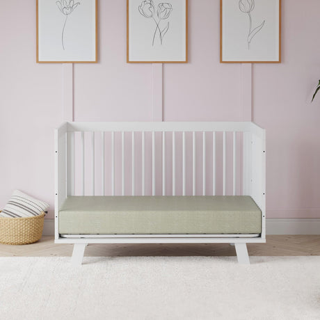 Babyletto Hudson 3-in-1 Convertible Crib with Toddler Bed Conversion Kit