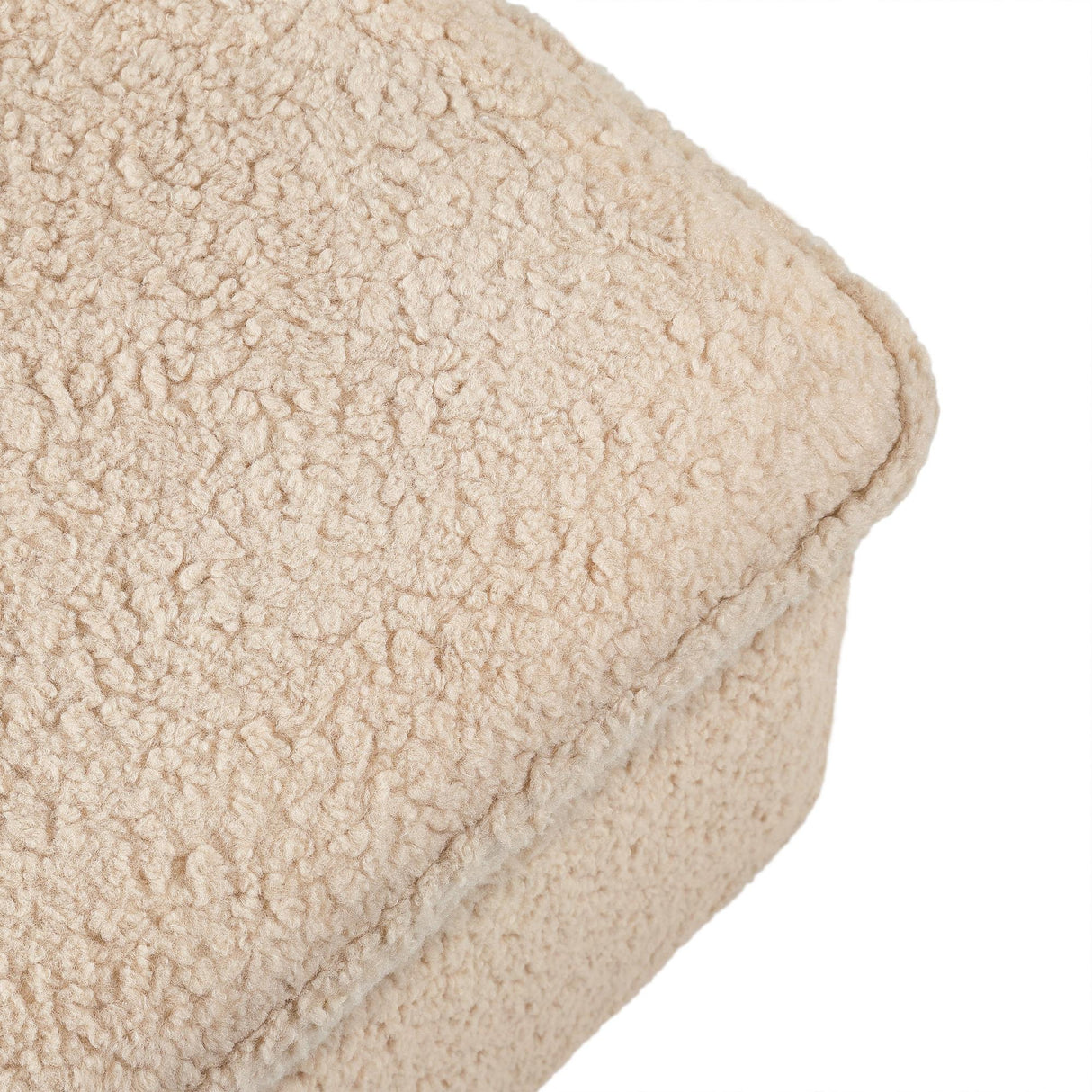 Babyletto Cali Storage Ottoman in Shearling
