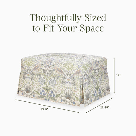 Morris & Co. x Namesake Crawford Gliding Ottoman