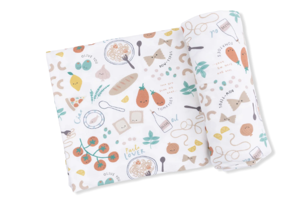 Pasta Lovers Swaddle Blanket