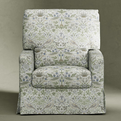 Morris & Co. x Namesake Crawford Pillowback Comfort Swivel Glider