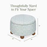 Morris & Co. x Namesake Tuffet Storage Ottoman