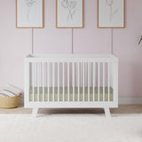 Babyletto Hudson 3-in-1 Convertible Crib with Toddler Bed Conversion Kit