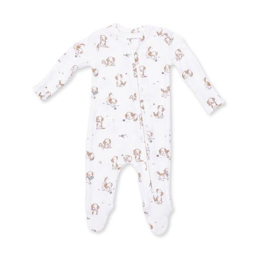 Explorer Puppy Blue - 2 Way Zipper Footie