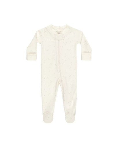 ZIP LONGSLEEVE SLEEPER FOOTIE STARS