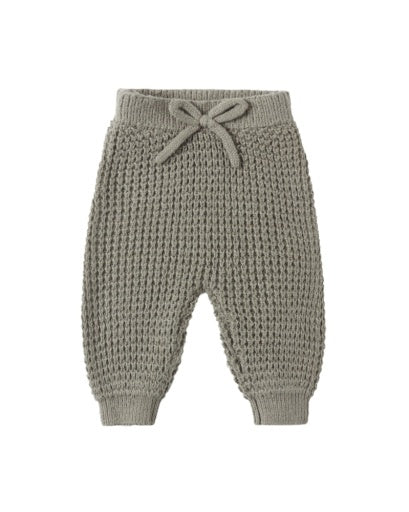CHUNKY KNIT PANT SPRUCE
