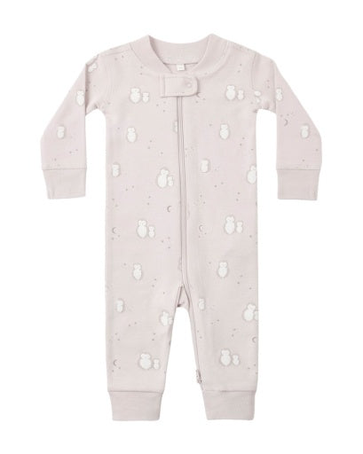 ZIP LONG SLEEVE SLEEPER OWLS