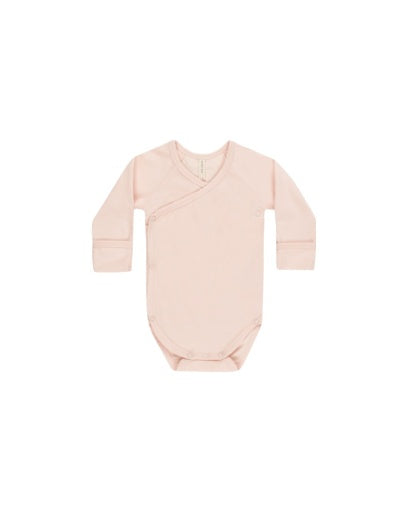 SIDE SNAP BODYSUIT PETAL