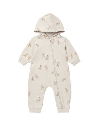 HOODED JUMPSUIT GINGERBREAD