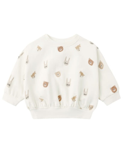 RELAXED FLEECE SWEATSHIRT CRITTERS