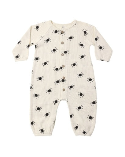 WAFFLE LONG SLEEVE JUMPSUIT BITSY SPIDER