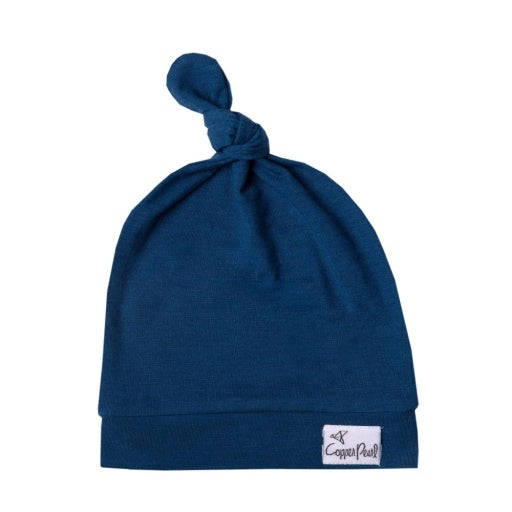 TOP KNOT HAT - RIVER