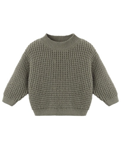CHUNKY KNIT SWEATER SPRUCE