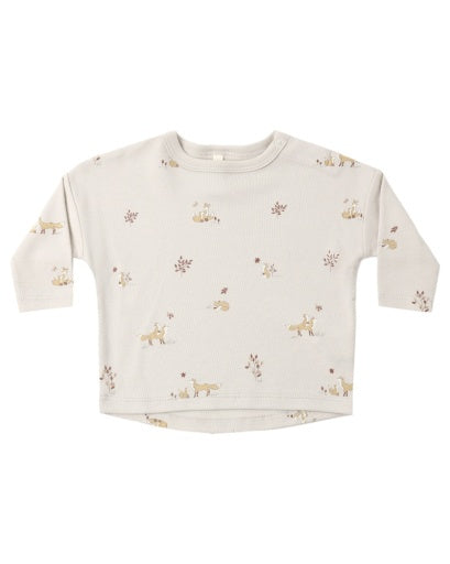 LONG SLEEVE TEE FOX LAND