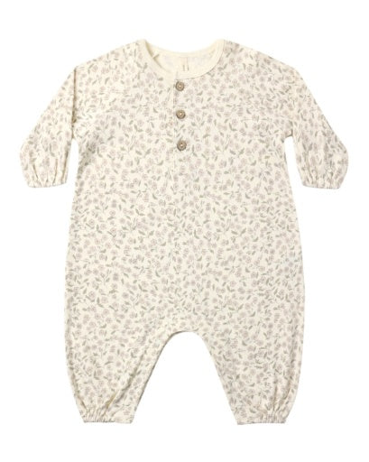 HENLEY BUBBLE JUMPSUIT FLORET