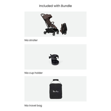 Silver Cross Nia Compact Travel Stroller Bundle