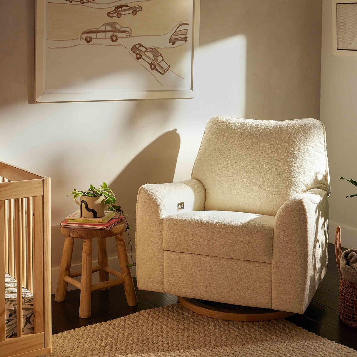 Babyletto Sunday Power Recliner and Swivel Glider