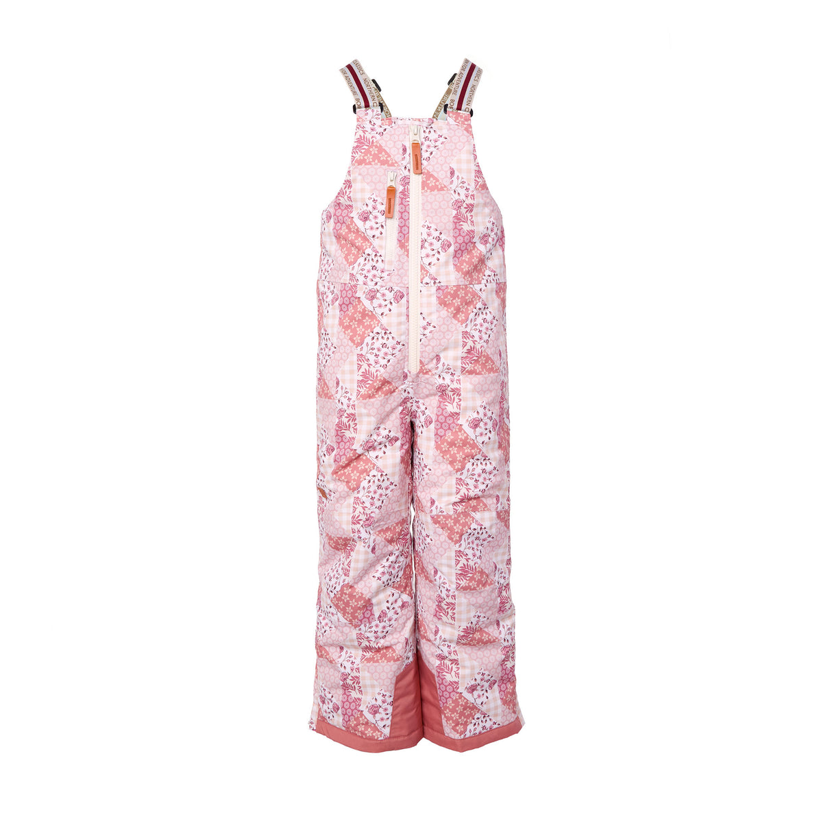 Patchwork Bib Snow Pants