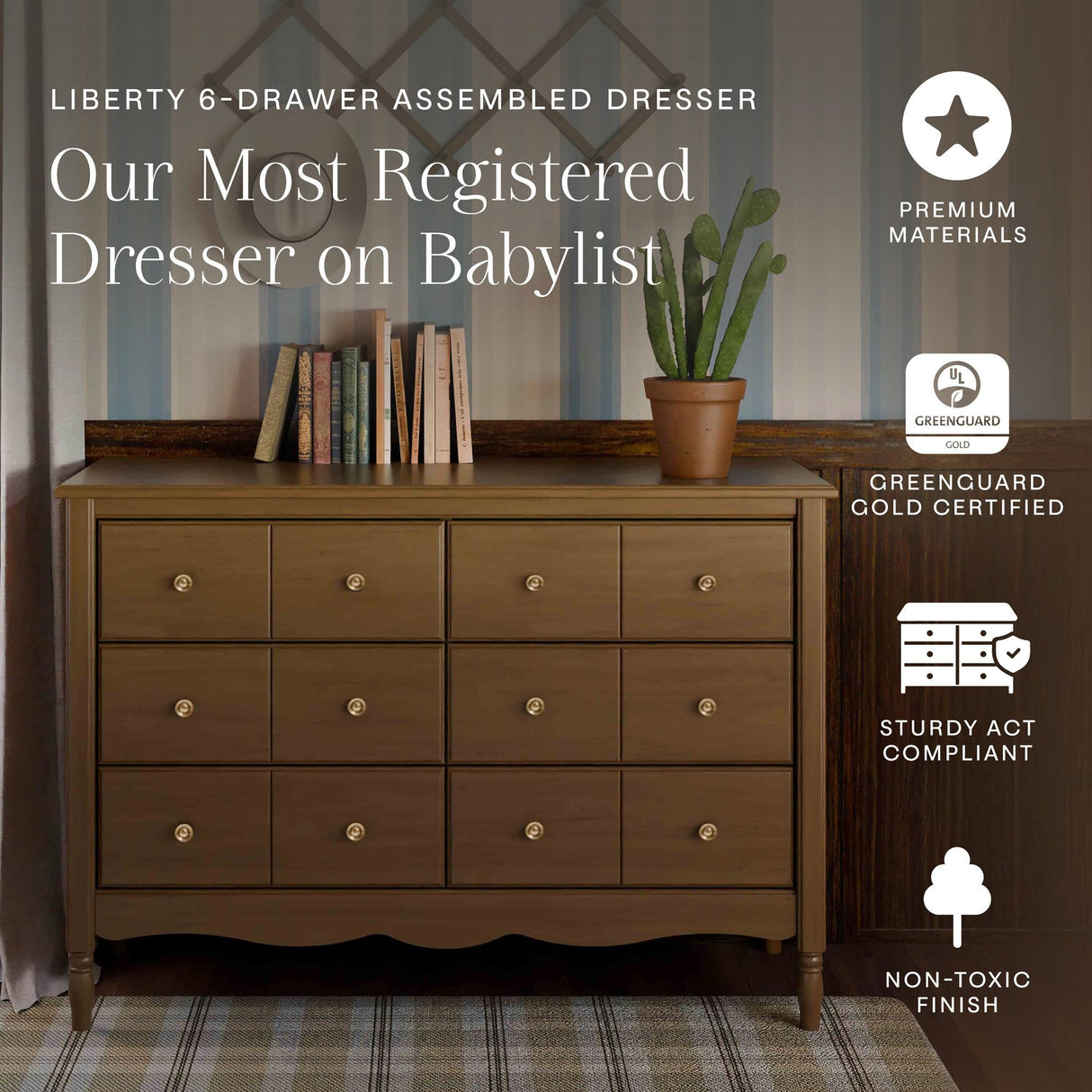 Namesake Liberty 6-Drawer Dresser