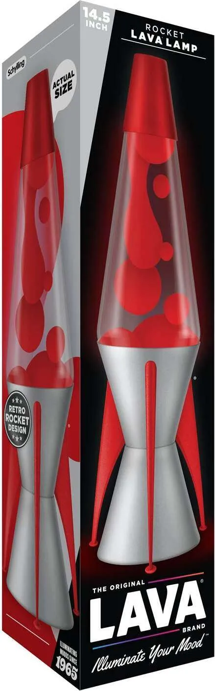 Rocket LAVA Lamp 14.5"