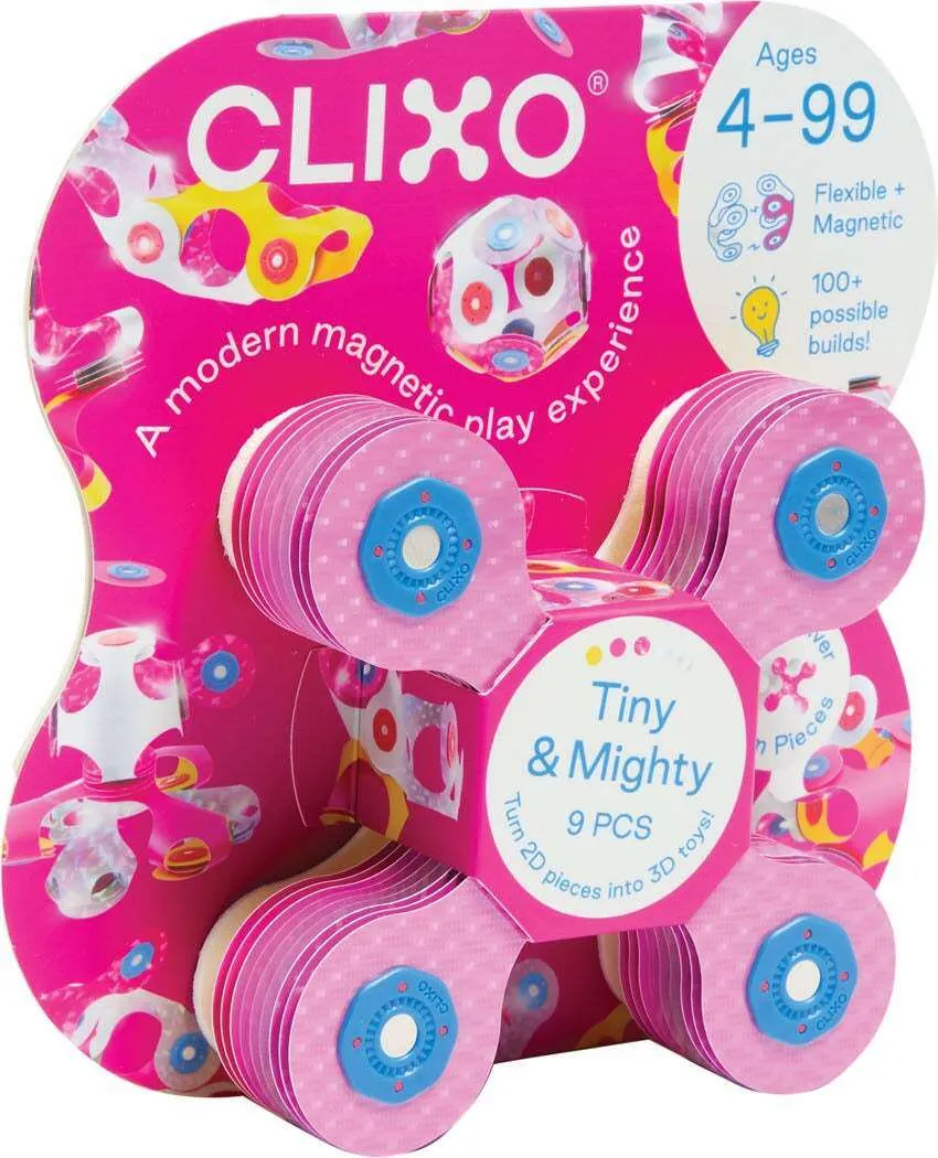 Clixo Tiny & Mighty Pack 9 pcs