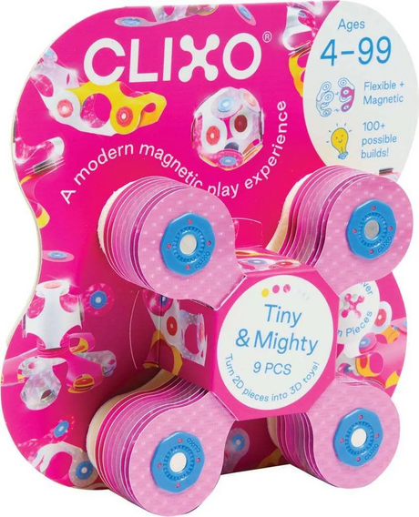 Clixo Tiny & Mighty Pack 9 pcs