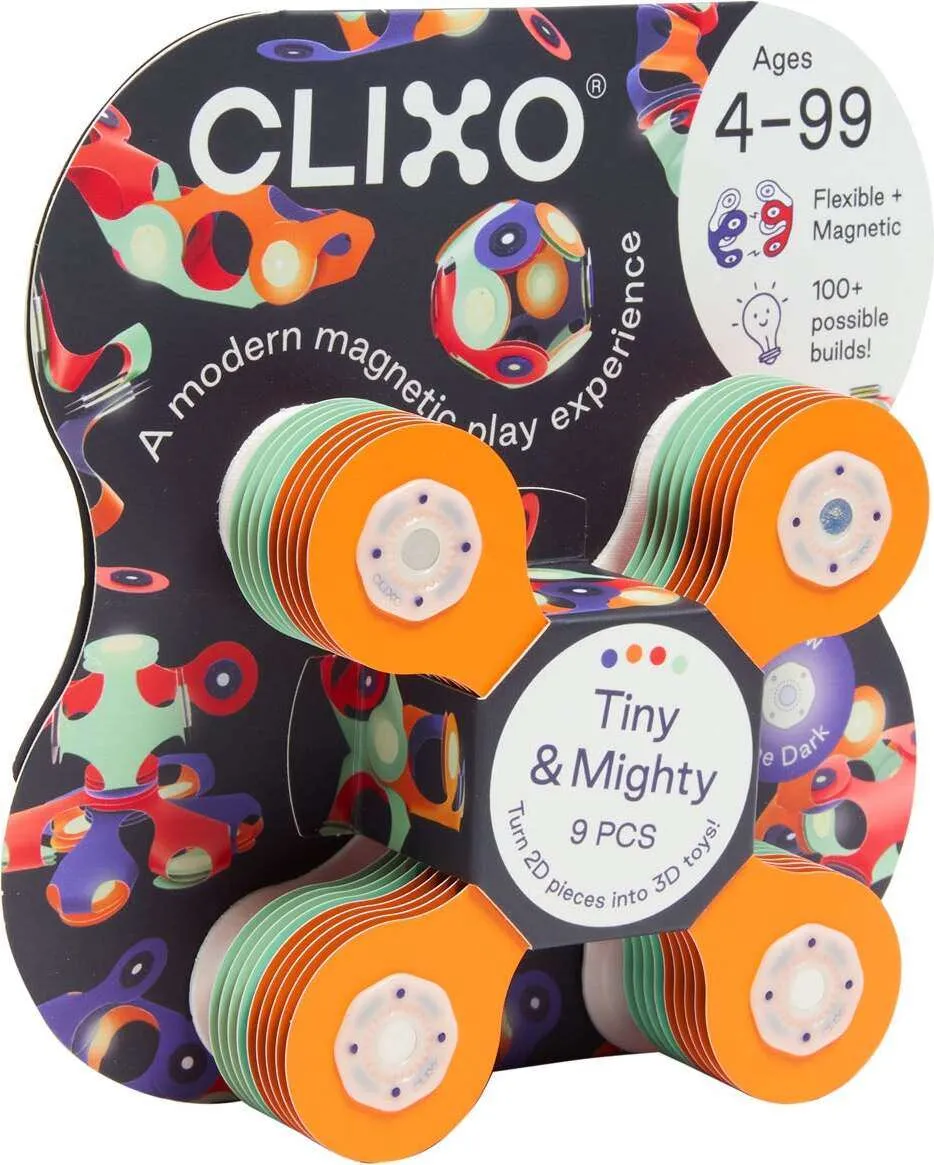Clixo Tiny & Mighty Pack 9 pcs