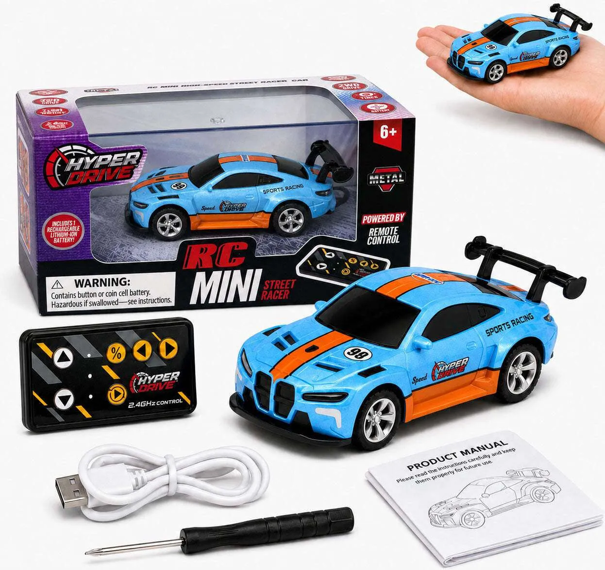 Mini RC Race Car