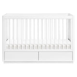 Babyletto Bento 3-in-1 Convertible Storage Crib with Toddler Bed Conversion Kit