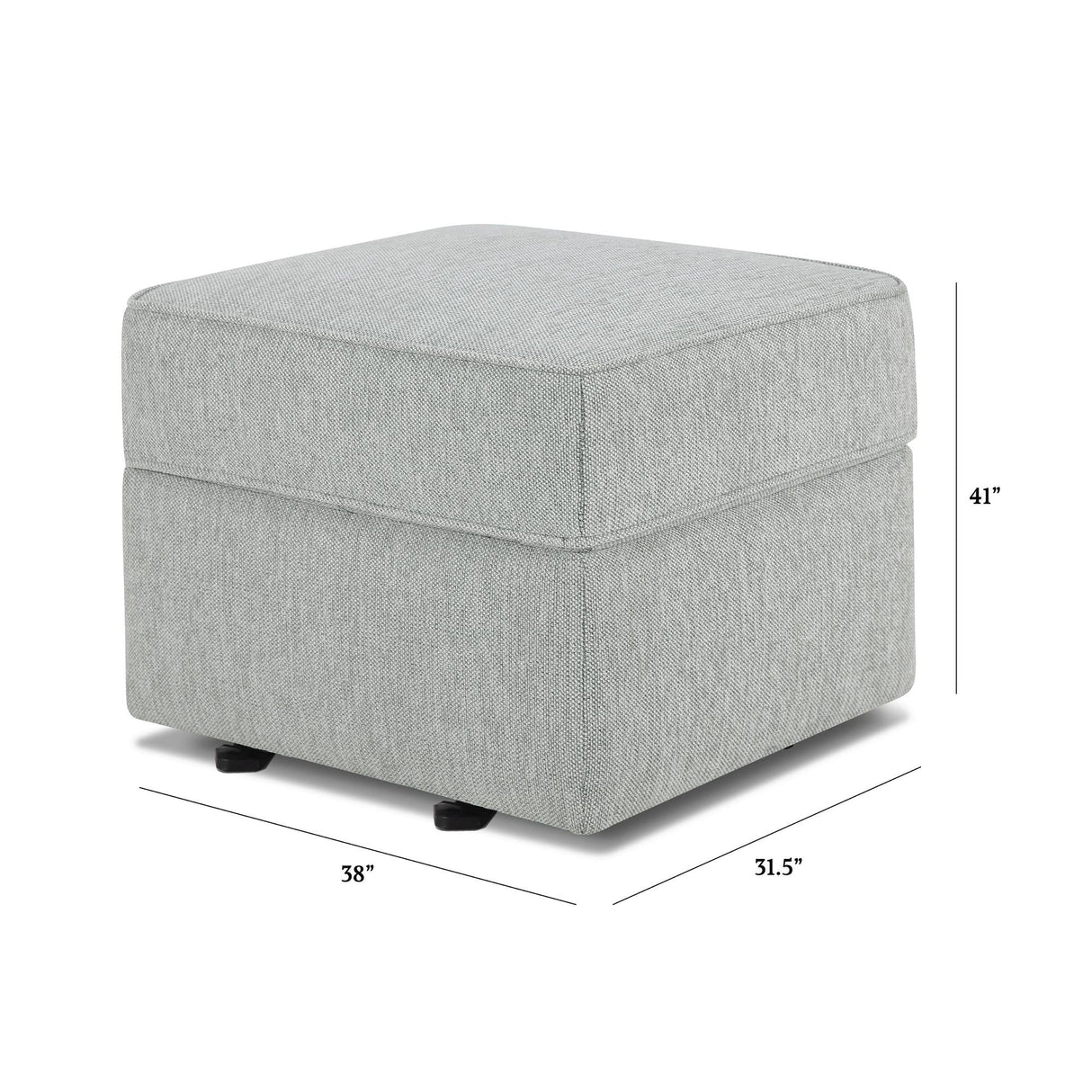 Namesake Willa-Alden Gliding Ottoman