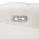 Babyletto Nami Electronic Recliner and Swivel Glider Recliner with USB port