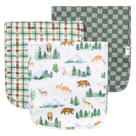 3 Pack Premium Burp Cloths