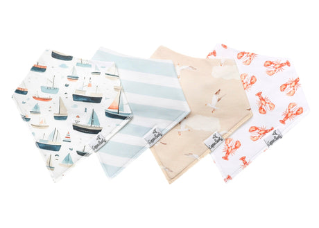 4 Pack Baby Bandana Bibs