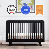 Babyletto Hudson 3-in-1 Convertible Crib with Toddler Bed Conversion Kit