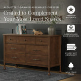 Namesake Alouette 7-Drawer Wide Dresser (56”)