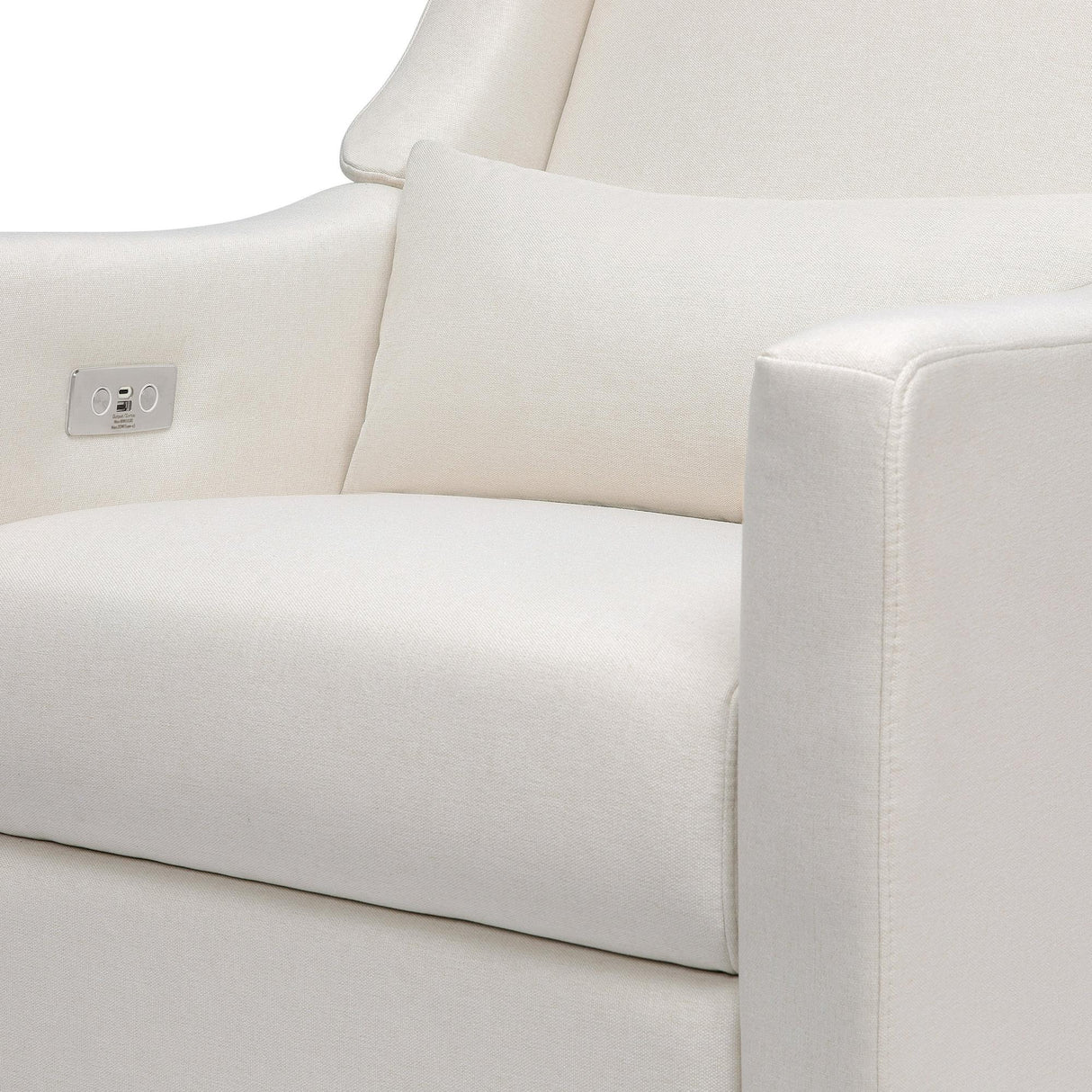 Babyletto Kiwi Electronic Recliner and Swivel Glider with USB port