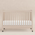 Babyletto Maki Portable Folding Crib with Toddler Bed Conversion Kit